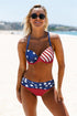 Sexy Padded Gather Push-Up Bikini Set